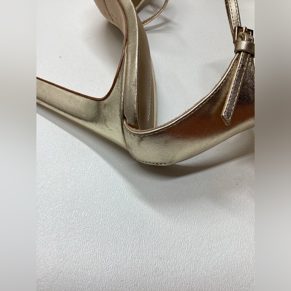 Reformation Gilda Platform Ankle Strap Sandal Size 7 - Picture 10 of 13